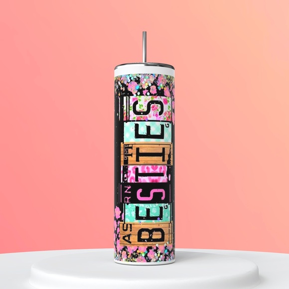 Besties tumbler 20 oz - Picture 1 of 2